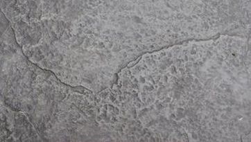 Stamped concrete sample in a gray seamless slate in Thornton, Colorado
